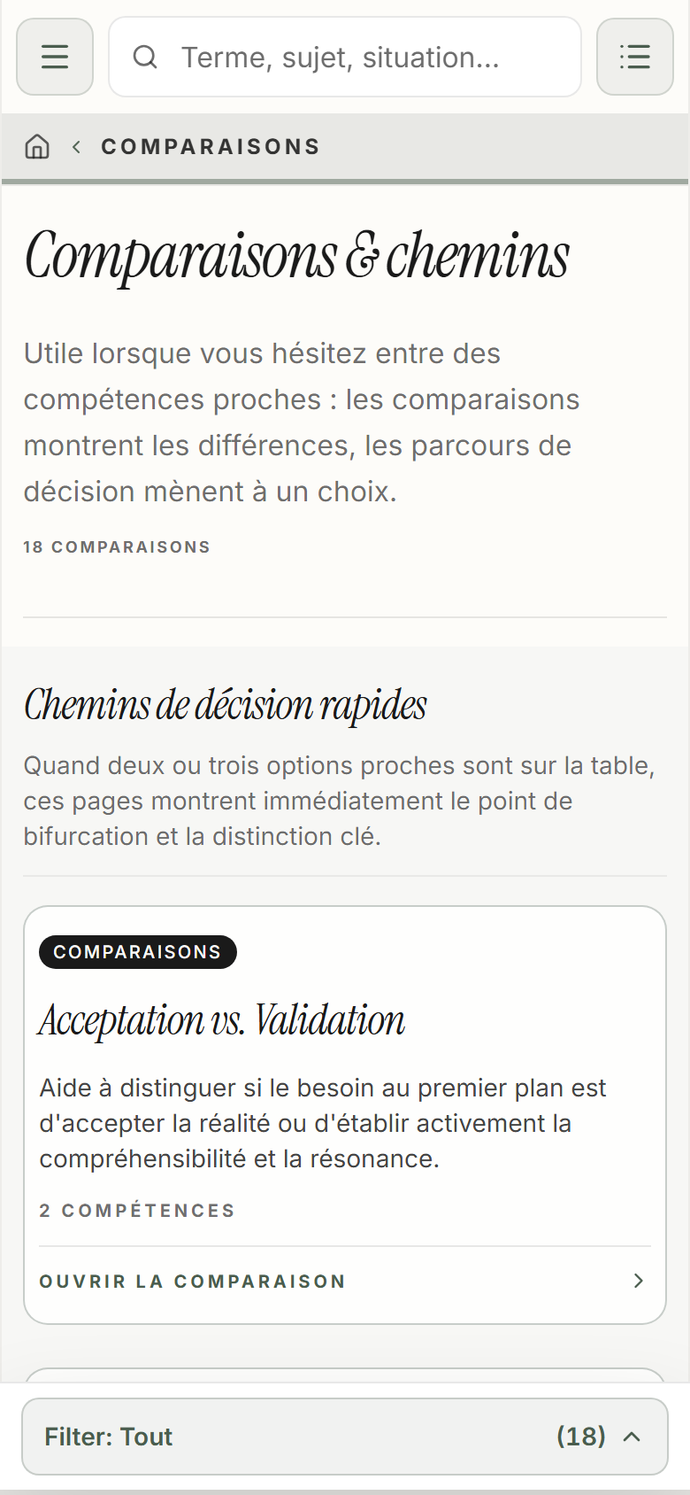 « Ces compétences se ressemblent. »